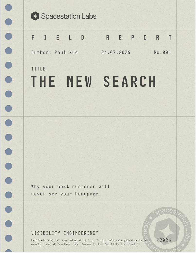 Spacestation Labs Field Report: The New Search